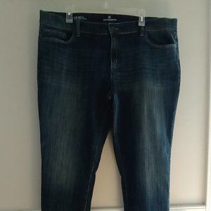 'Liz Claiborne' City Fit Skinny Boyfriend Jean Size 18 EUC